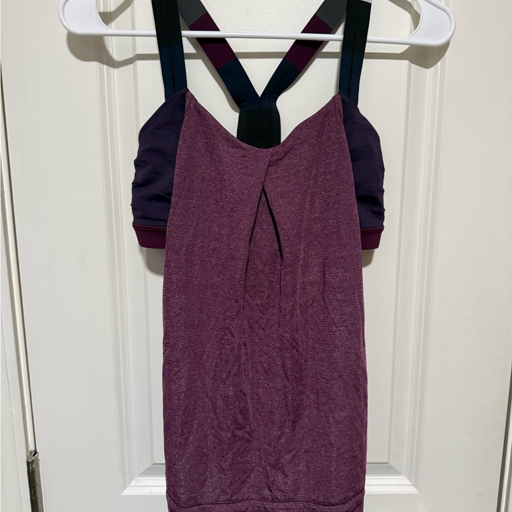 Women’s Athletic Tank Top in Plum
